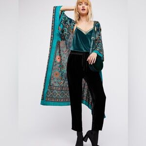 Free People Magic Dance Border Print Kimono